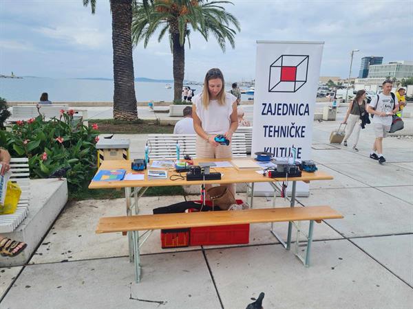 Sudjelovanje Zajednice tehničke kulture grada Splita na manifestaciji "Sigurno u školu s HAK-om 2023."
