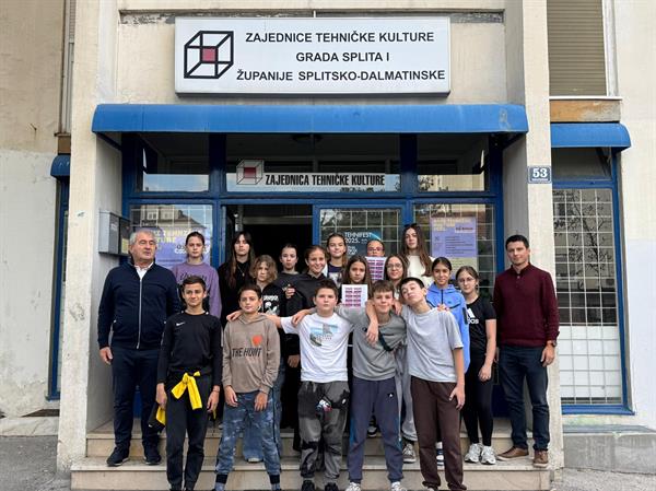 Radionica izrade makete Vukovarskog vodotornja u ZTK grada Splita