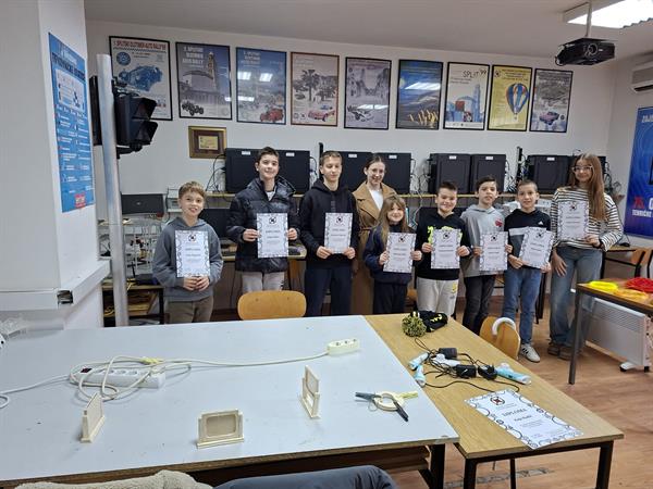 Završene zimske radionice tehničkih aktivnosti tijekom školskih praznika u ZTK grada Splita!