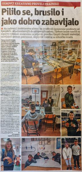 Slobodna Dalmacija, 12. siječnja 2026.