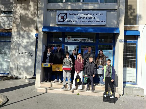 Uspješan nastup polaznika radionica ZTK grada Splita na županijskoj razini 68. natjecanja mladih tehničara