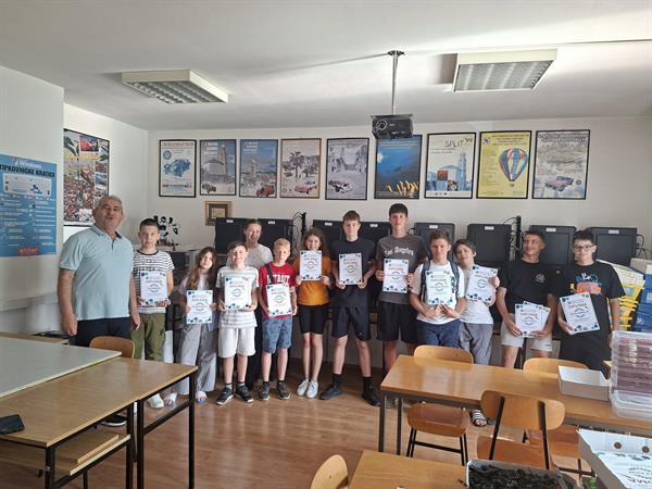 Dodjelom diploma obilježen završetak radionica tehničkih aktivnosti